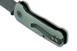 QSP Knife Penguin Mini QS130XS-F2, Blackwashed 14C28N, Natural G10, Couteau De Poche 11 QSP Knife Penguin Mini QS130XS-F2, Blackwashed 14C28N, Natural G10, Couteau De Poche -Chic Couteaux Magasin QS130XS F2 04 qsp