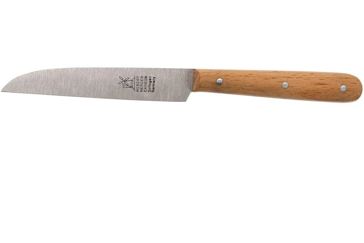 Robert Herder Couteau à éplucher Straight Classic Long, Hêtre Rouge, 8,5 Cm 3 Robert Herder Couteau à éplucher Straight Classic Long, Hêtre Rouge, 8,5 Cm