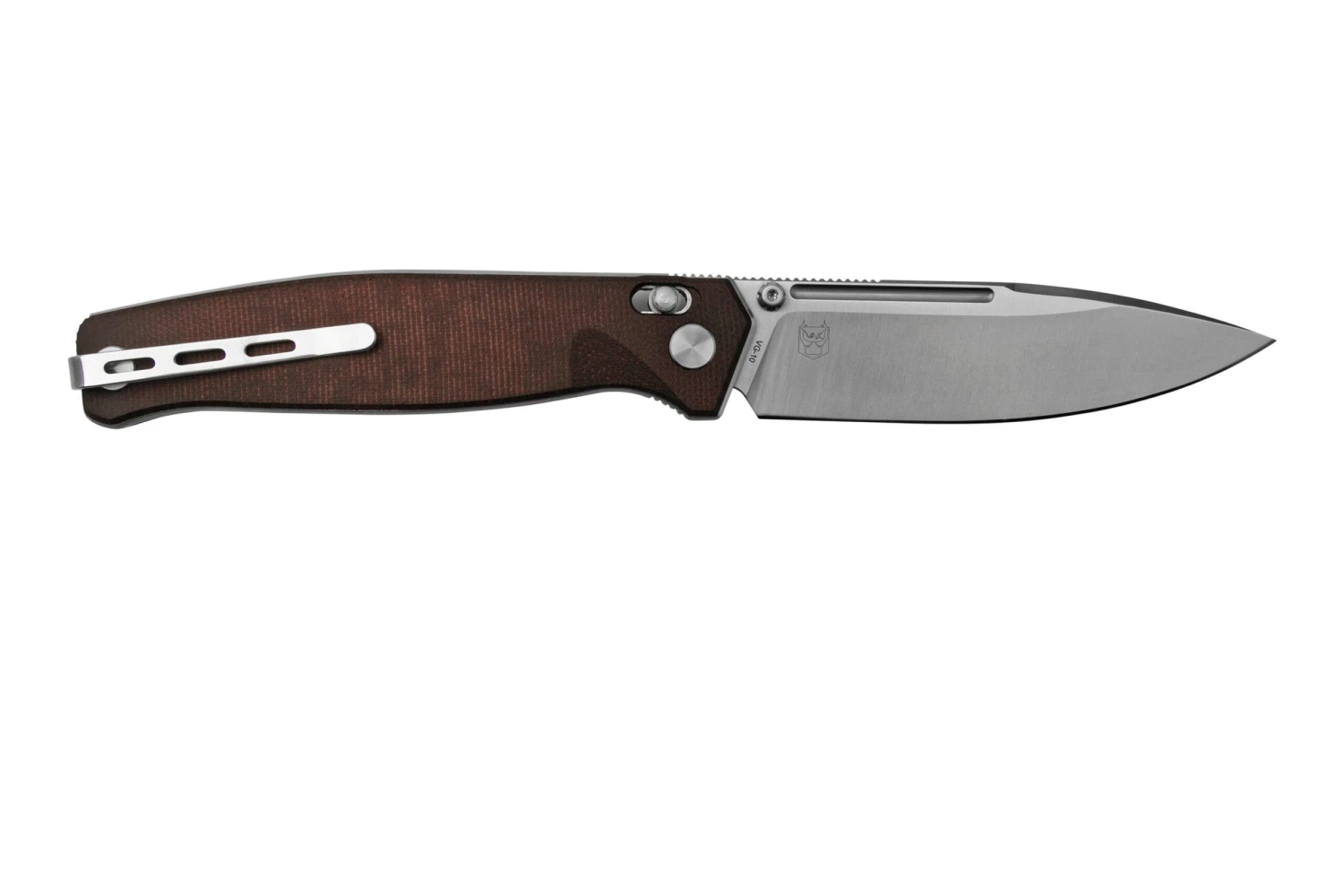 Real Steel Huginn 7653RM Red Micarta, Couteau De Poche Knivesandtools Exclusive 4 Real Steel Huginn 7653RM Red Micarta, Couteau De Poche Knivesandtools Exclusive – Image 2