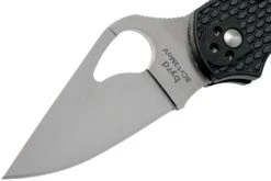 Spyderco Byrd Robin 2 Noir BY10PBK2 Couteau De Poche -Chic Couteaux Magasin SPBY10PBK2 03 spyderco