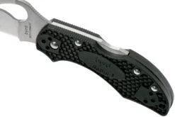 Spyderco Byrd Robin 2 Noir BY10PBK2 Couteau De Poche -Chic Couteaux Magasin SPBY10PBK2 07 spyderco