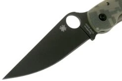 Spyderco Military Camo Black C36GPCMOBK Couteau De Poche -Chic Couteaux Magasin SPC36GPCMOBK 03 spyderco v202002