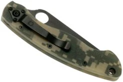 Spyderco Military Camo Black C36GPCMOBK Couteau De Poche -Chic Couteaux Magasin SPC36GPCMOBK 04 spyderco v202002