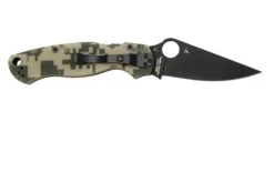 Spyderco Paramilitary 2 Camo Black C81GPCMOBK2 Couteau De Poche -Chic Couteaux Magasin SPC81GPCMOBK2 02 spyderco