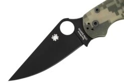 Spyderco Paramilitary 2 Camo Black C81GPCMOBK2 Couteau De Poche -Chic Couteaux Magasin SPC81GPCMOBK2 03 spyderco