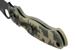 Spyderco Paramilitary 2 Camo Black C81GPCMOBK2 Couteau De Poche -Chic Couteaux Magasin SPC81GPCMOBK2 04 spyderco
