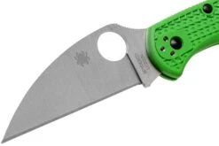 Spyderco Salt 2 Green Wharncliffe LC200N C88FPWCGR2 Couteau De Poche -Chic Couteaux Magasin SPC88FPWCGR2 03 spyderco