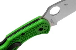 Spyderco Salt 2 Green Wharncliffe LC200N C88FPWCGR2 Couteau De Poche -Chic Couteaux Magasin SPC88FPWCGR2 06 spyderco