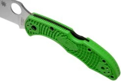 Spyderco Salt 2 Green Wharncliffe LC200N C88FPWCGR2 Couteau De Poche -Chic Couteaux Magasin SPC88FPWCGR2 07 spyderco