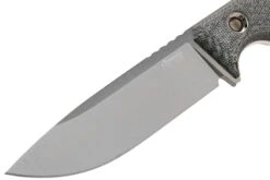 TRC Knives South Pole, Elmax, Black Canvas Micarta, Couteau De Survie -Chic Couteaux Magasin TI SP MICBK 03 trc knives v202111