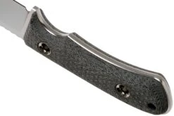 TRC Knives South Pole, Elmax, Black Canvas Micarta, Couteau De Survie -Chic Couteaux Magasin TI SP MICBK 04 trc knives v202111