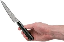 Tojiro Shippu Black Damascus Couteau Universel 13 Cm, FD-1592 15 Tojiro Shippu Black Damascus Couteau Universel 13 Cm, FD-1592 -Chic Couteaux Magasin TJFD 1592 06 tojiro sippu black