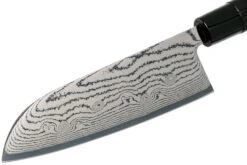 Tojiro Shippu Black Damascus Santoku 17 Cm, FD-1597 -Chic Couteaux Magasin TJFD 1597 03 tojiro sippu black
