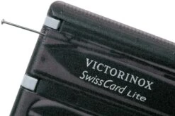Victorinox SwissCard Lite Noir Transparent 0.7333.T3 9 Victorinox SwissCard Lite Noir Transparent 0.7333.T3 -Chic Couteaux Magasin VT0 7333 T3 03 victorinox