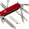 Victorinox Climber Rouge Transparent 1.3703.T Couteau Suisse -Chic Couteaux Magasin VT1 3703 T 01 victorinox vt1 3703 t 01