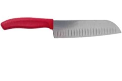 Victorinox SwissClassic 6.8521.17B Santoku Avec Alvéoles 17 Cm, Rouge 9 Victorinox SwissClassic 6.8521.17B Santoku Avec Alvéoles 17 Cm, Rouge -Chic Couteaux Magasin VT6 8521 17B 02 victorinox