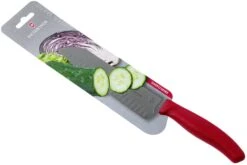 Victorinox SwissClassic 6.8521.17B Santoku Avec Alvéoles 17 Cm, Rouge 13 Victorinox SwissClassic 6.8521.17B Santoku Avec Alvéoles 17 Cm, Rouge -Chic Couteaux Magasin VT6 8521 17B 06 victorinox