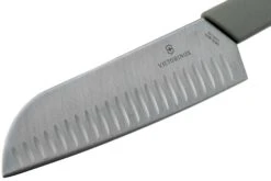 Victorinox Swiss Modern Santoku, Vert Olive -Chic Couteaux Magasin VT6 9056 17K6B 03 victorinox