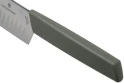 Victorinox Swiss Modern Santoku, Vert Olive -Chic Couteaux Magasin VT6 9056 17K6B 05 victorinox