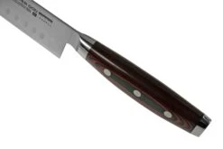 Yaxell Super Gou 37118 Santoku à Alvéoles, Acier Damassé 161 Couches, 16,5 Cm -Chic Couteaux Magasin YL37118 05 yaxell
