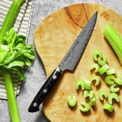 Bob Kramer By Zwilling Euro Stainless Couteau Universel 13 Cm, 34890-131-0 -Chic Couteaux Magasin eurostainless4