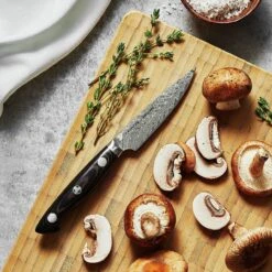 Bob Kramer By Zwilling Euro Stainless Couteau D'office 10 Cm, 34890-101-0 -Chic Couteaux Magasin eurostainless5